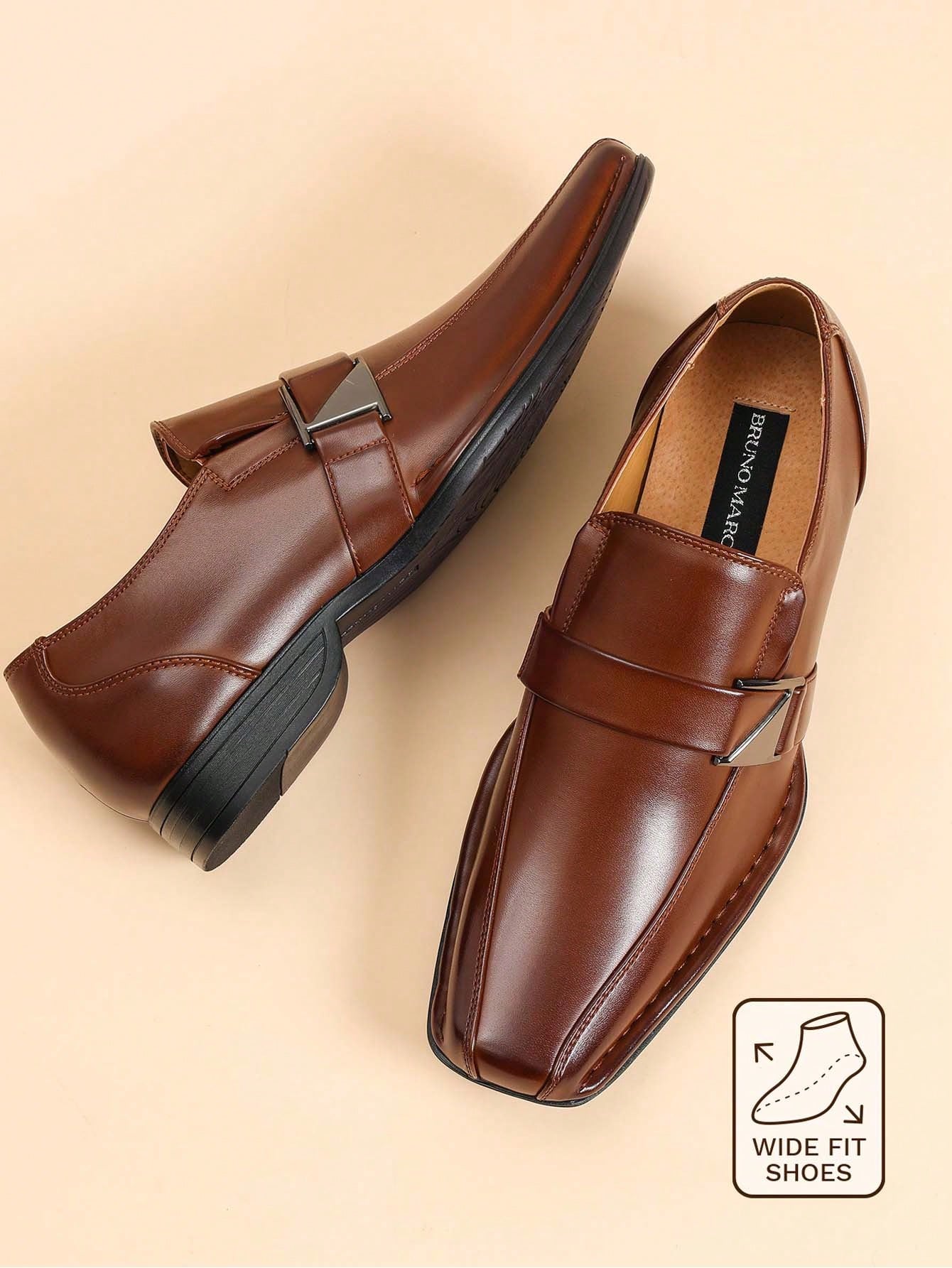 Formal Men Daily Wear Footwear - Mocassini eleganti da uomo, in pelle