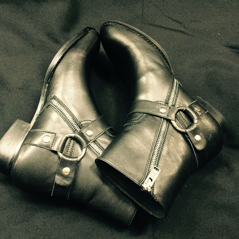 Men Formal Wear With Boots - Stivali da uomo in vera pelle