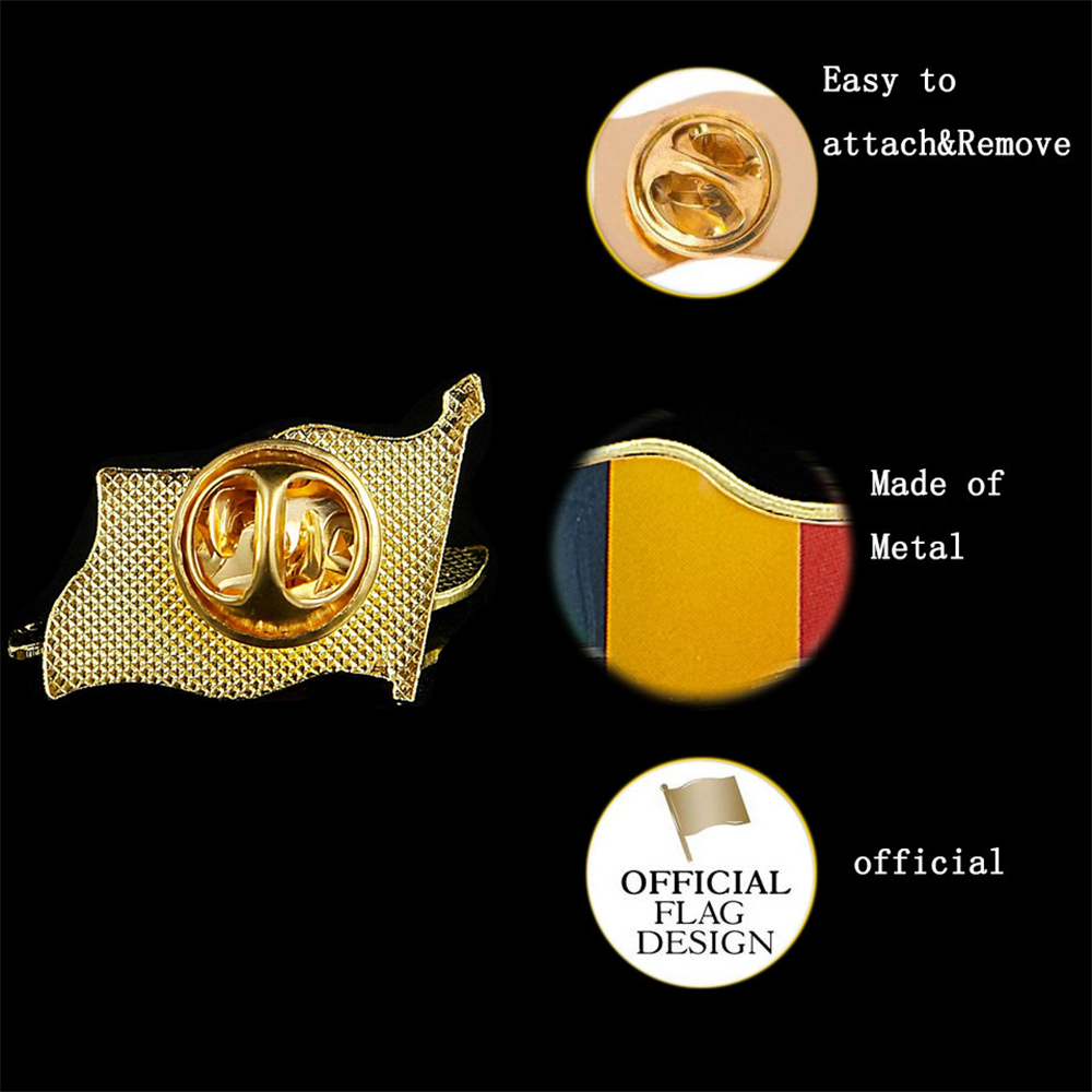 Romania Bella ondeggiante band - Tuxedo Lapel Pin recensione e prezzo